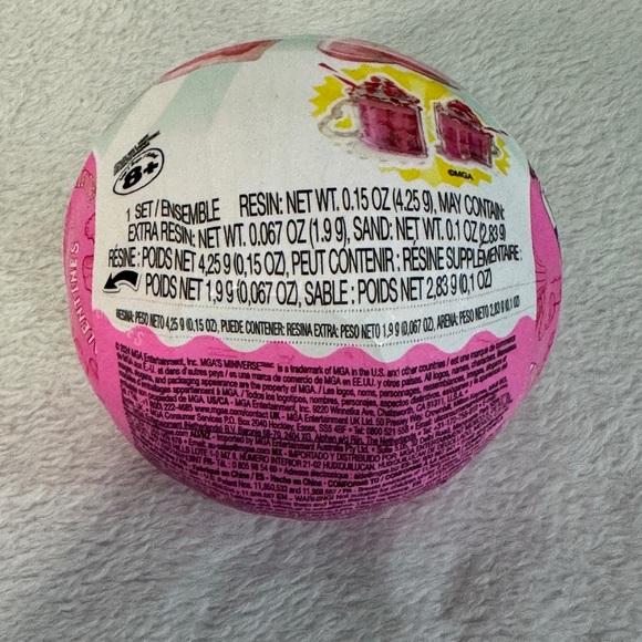 MGA Miniverse Make It Mini Valentine’s Sealed Blind Ball —‎ NEW - Picture 4 of 4